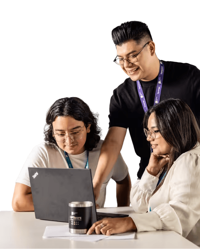 UAM AI team collaborating